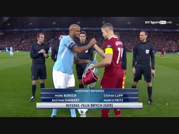 《17-18UEFA CL》 [ベスト8・1stレグ] リヴァプール vs マンチェスター・シティ