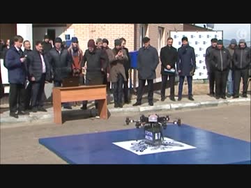 【ロシア】配達開始式典で即墜落するドローン