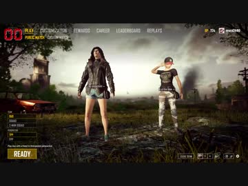 【おっぱぶじー】「お」から始まる言葉しか話してはいけないPUBG【二人実況】