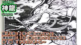 ドラゴンボール 神龍(シェンロン)をまとめて描いてみた
