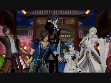 【MMD戦国BASARA】宵々古今【MMD刀剣乱舞】