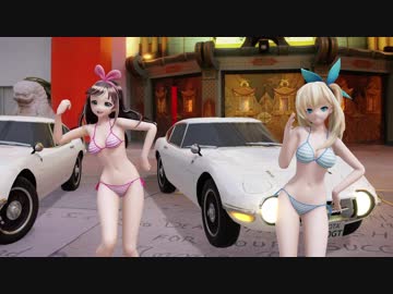 【MMD】キズナアイ & ミライアカリ ハリウッドデビュー!!【紳士向け】