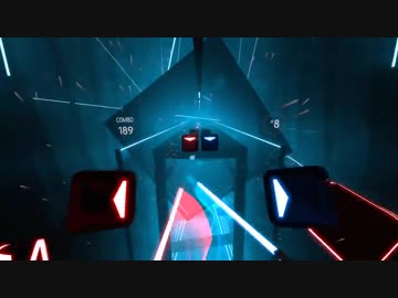 凄すぎるvr音ゲー Beat Saber プレイ動画 2 主観視点 ニコニコ動画