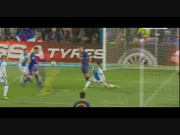 【メッシが服部！！！】 バルセロナ × レがネス 　（ロングハイライト）