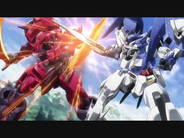 ガンダムダブルオーダイバーＶＳオーガ刃-X　【ガンダムビルドダイバーズ】
