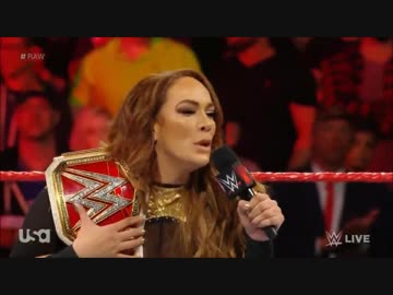 【WWE】 WrestleMania34 後の女子戦線 -RAW-【2018/04/09】