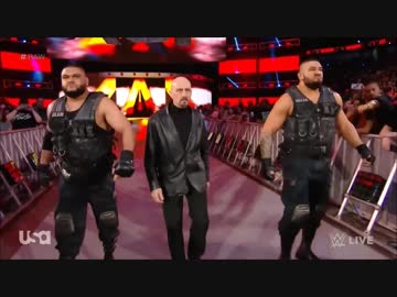 【WWE】オーサーズ・オブ・ペインvsスレイター&amp;ライノ：デビュー戦【RAW 4.9】