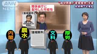 「首相案件」農水省でも発見　総理秘書官の面会記録(180413)