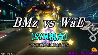 【マリカ８DX】交流戦 BMz vs WaE（SYM視点）【12試合目】