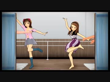 【MMD】信じて送り出した春香と伊織が…『drop pop candy』【紳士向け】