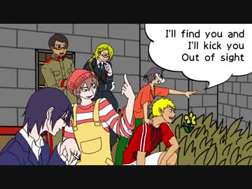 【手描き】G.E.T. O.U.T【wrwrd】