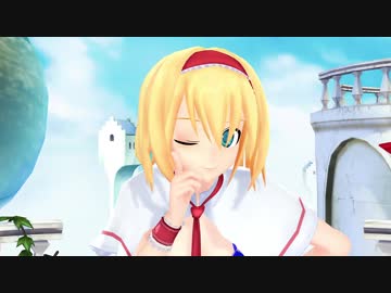 アリスと霊夢と魔理沙が踊ってくれるようです