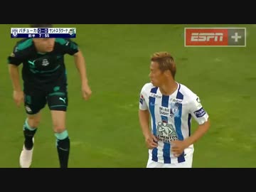 動画１位間違いないでしょう（ＥＳＰＮ版） 本田 1G1A 【ロングハイライト】 パチューカ × サントス・ラグーナ　