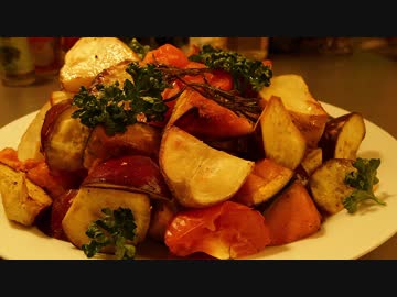 いいかげんに作る　野菜のオーブン焼き