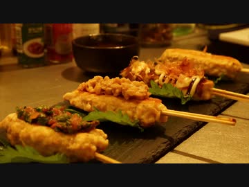 いいかげんに作る　つくね盛り合わせ