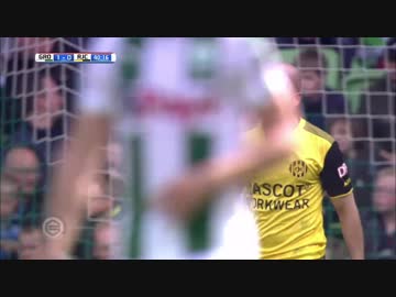 怪物堂安伝説！【凄すぎ】堂安律　8ゴール目 Roda JC 2-1 (15-04-2018)