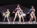 【MMD艦これ】金剛型四姉妹とウォースパイトで「一騎当千」