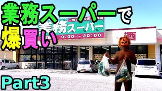 【業務スーパーで爆買い３】業務用食材の販売でお馴染みの「業務スーパー」で爆買いした、わらび餅１パックがたったの58円とかマジ最高！！（俺の爆買レポ）[俺のシリーズ]