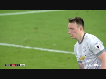 ≪17-18EPL：第35節≫  ボーンマス vs マンチェスター・ユナイテッド