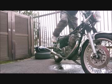 学生が名車SR400をレストアする　Part４
