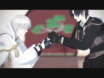 【MMD刀剣乱舞】ジベタトラベル【sam式鶴丸国永&燭台切光忠】（1080P）