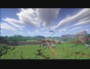 【マインクラフト】草原の村を眺めるだけ