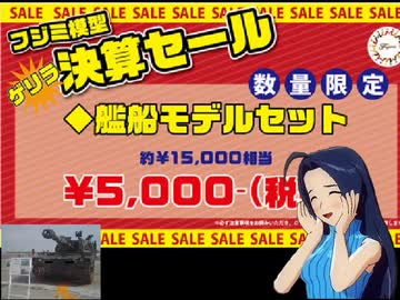 あずささんと一緒にフジミゲリラ決算セール１/７００艦船箱（五千円）を開封してみた。