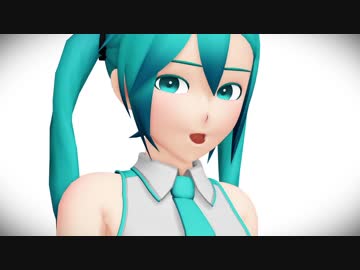 自作ミクモデルで「Build Our Machine(REMIX)」