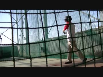 一人野球部を応援に行く。