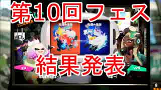 【スプラトゥーン2】第10回フェス「未知の生物 vs 先進の技術」結果発表