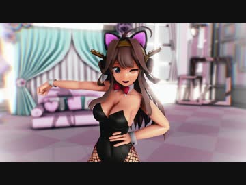 【MMD艦これ】金剛さんが『PiNK CAT』【1080p】