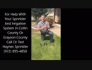 Sprinkler repair frisco texas