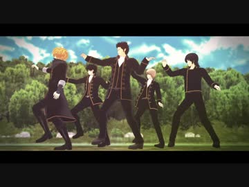 【MMD銀魂】真選組五人で宵々古今