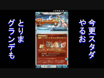グラブル雑談「経緯＆今更スタートダッシュガチャセットを買ったが…」