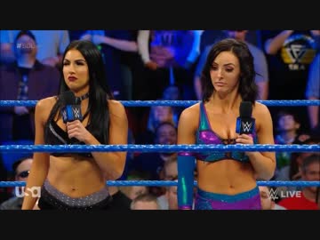 【WWE】アスカ&amp;ベッキー・リンチvsジ・アイコニックス【SD 4.24】