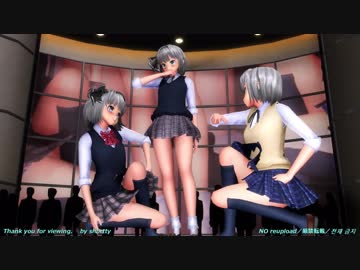 【東方MMD】 虎視みょんみょん 【虎視眈々・ローアングル多数・R15?】