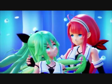 【MMD艦これ】江風 × 山風 / 乱躁滅裂ガール