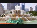 160725_143_Chicago_1080p　★　坂本まり　Buckingham Fountain Close Up　坂本まり