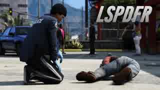 【GTA5】 LSPDFRプレイ #13-1 「刑事SGT／車上の銃撃者1」【警察MOD】