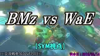 【マリカ８DX】交流戦 BMz vs WaE（SYM視点）【32試合目】