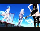 【MMDリゼロ】チャイナドレスのエミリア、レムとラムで『虎視眈々』【紳士向け】