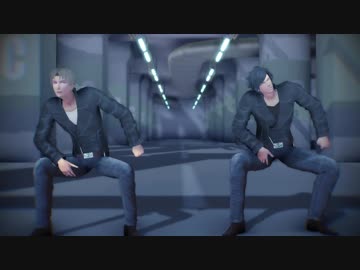 【MMD刀剣乱舞】Bottlez【長谷部・燭台切/お着替え】