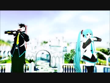 【MMD + UTAU】 WAVEFILE 【狼音アロ & 初音ミク】