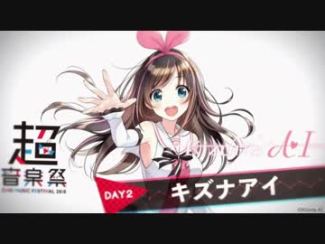 【超音楽祭’18】キズナアイ出演シーン