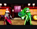 【MMD】乱躁滅裂ガール Tda式改変 GUMI 重音テトJapanese Kimono