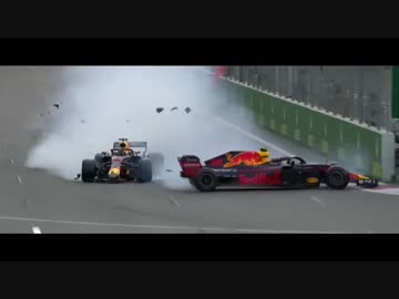 2018 F1 アゼルバイジャンGP ハイライト。