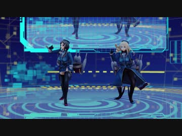MMD艦これ 愛宕さん＆高尾さんでイレヴンレイヴガール 1080p