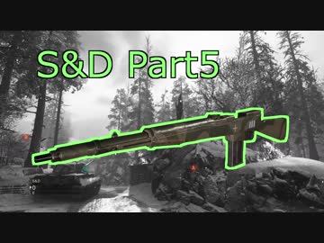 【COD:WW2】ゆっくり字幕実況　4点バーストでサーチpart5