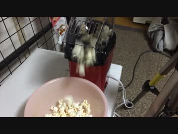 飛び出まくるポップコーンメーカー((株)ヒロ・コーポレーション製品)