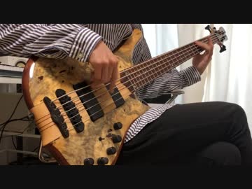 【ベース】「ハレ晴レユカイ」を弾いてみた【かけやん】